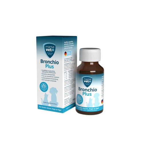 Marsavet Bronchio Plus tilgad 100 ml koerte ja kasside jaoks